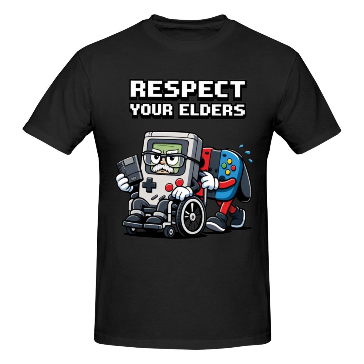 Retro Gaming In 2026 - T-shirt Homme 'Respect Your Elders' Rétro