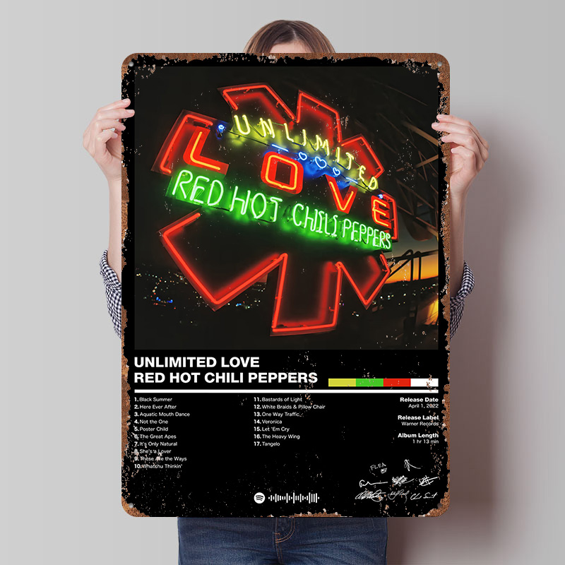 Retro Gaming Unlimited - Red Hot Chili Peppers - Affiche