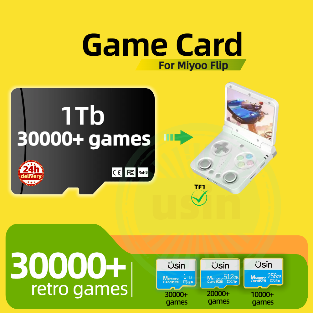 Retro Gaming Table - Carte de jeu pour Miyoo Flip