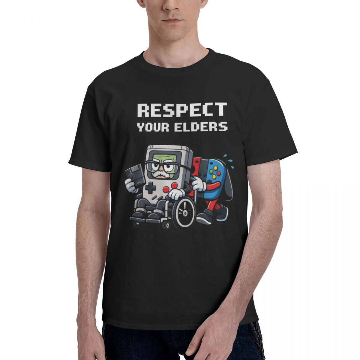 T-shirt Homme 'Respect Your El - Retro Gaming In 2026 avis et prix