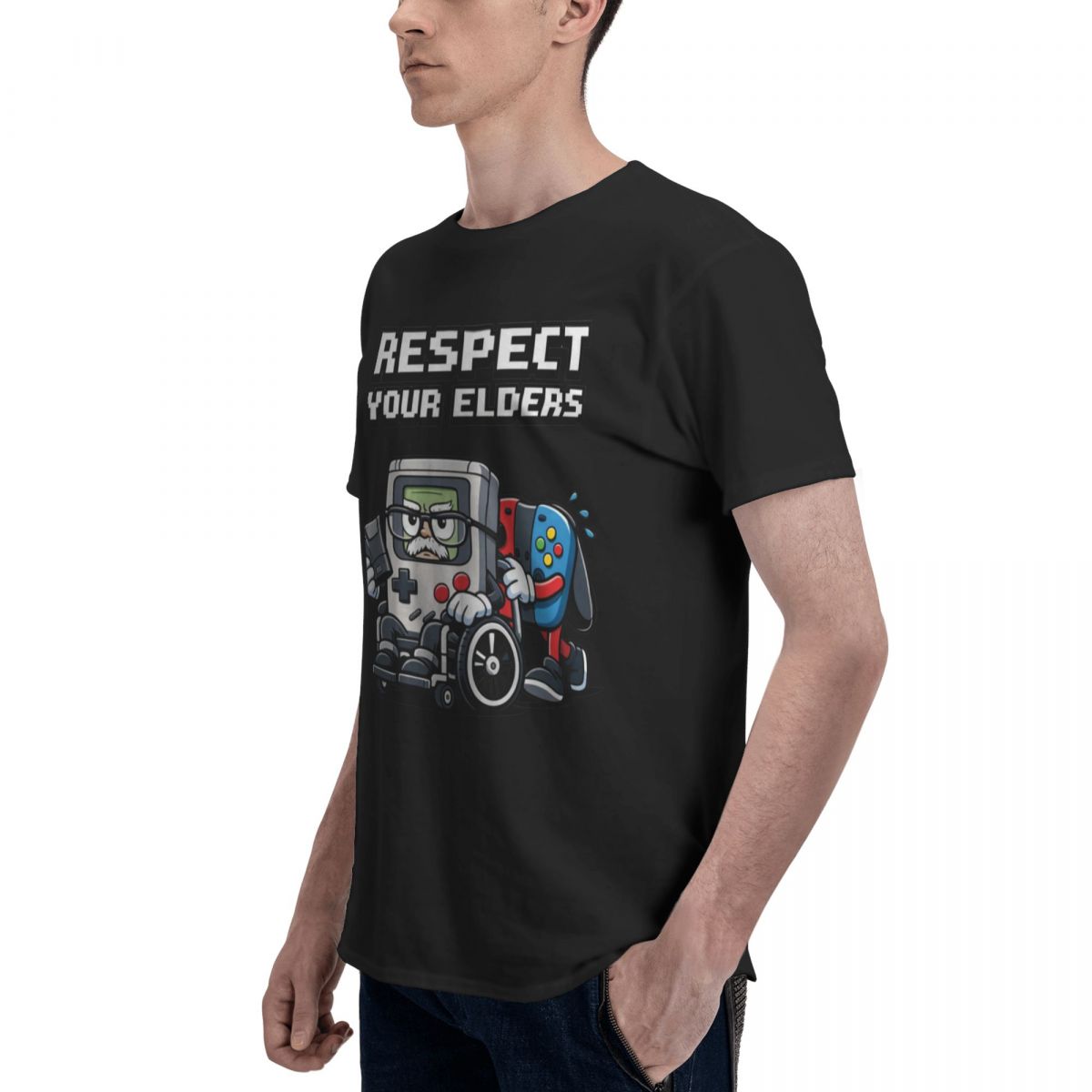 T-shirt Homme 'Respect Your El - Retro Gaming In 2026 avis et prix