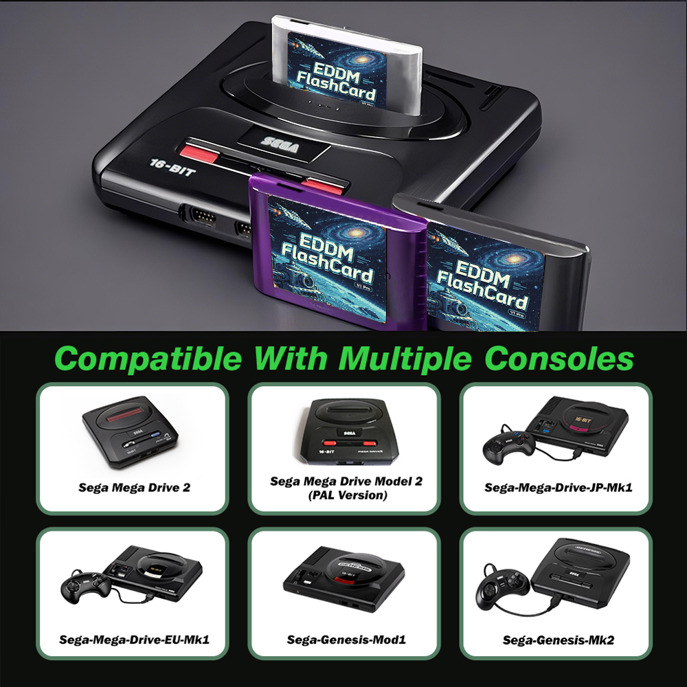 Cartouche de jeu EDMD 3000 en  - Retro Gaming Table avis et prix