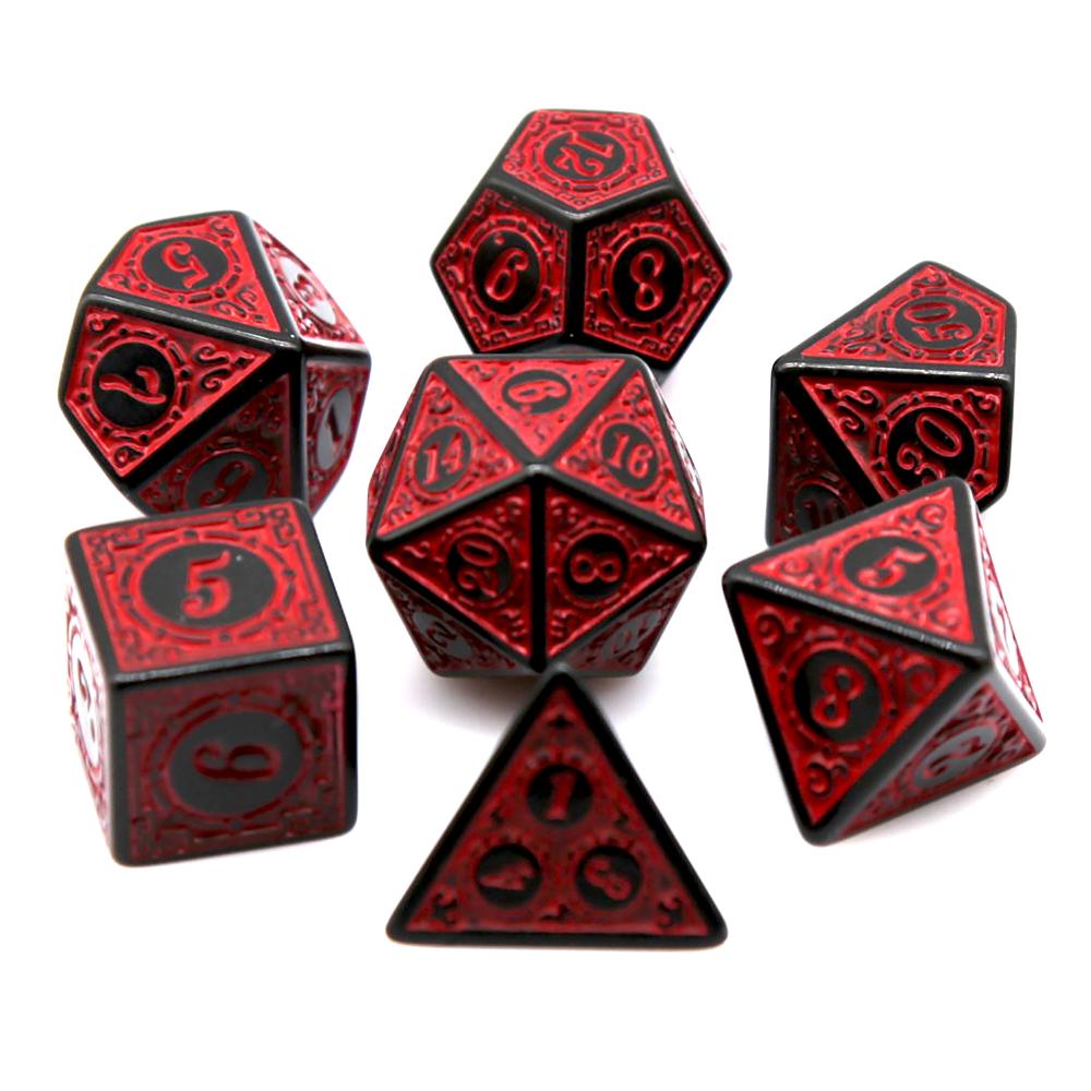 Jeu de dés polyédriques en acr - Retro Gaming Table avis et prix