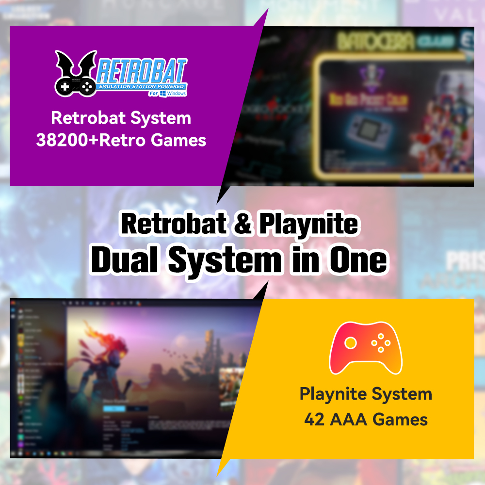 Retrobat & Playnite Console de - Retro Gaming Table avis et prix